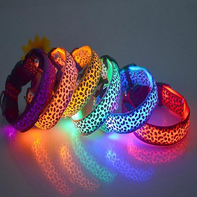 Ham's Leopard LED And Normal Collar - hams-hop.com