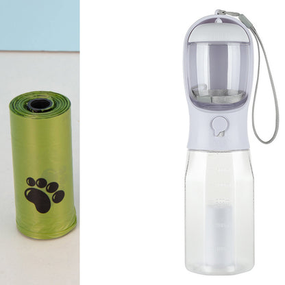 Ham's 3-in-1 Portable Cat & Dog Water Bottle, Food Feeder, and Poop Dispenser - hams-hop.com