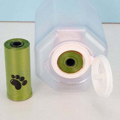 Ham's 3-in-1 Portable Cat & Dog Water Bottle, Food Feeder, and Poop Dispenser - hams-hop.com