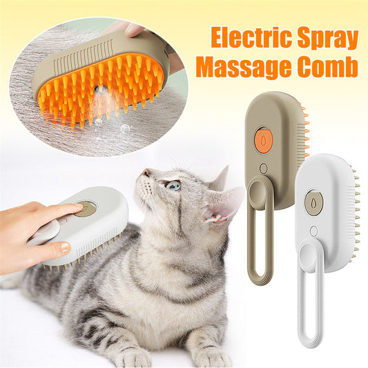 Ham's 3-in-1 Electric Pet Grooming Brush - hams-hop.com