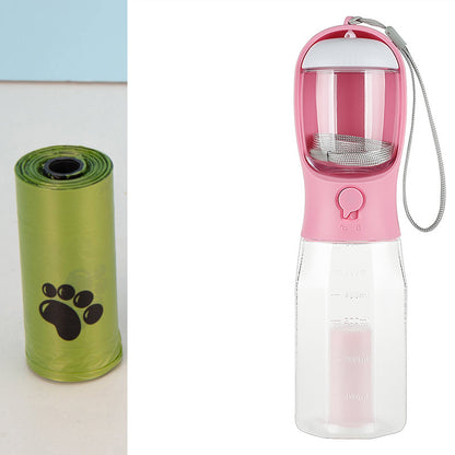 Ham's 3-in-1 Portable Cat & Dog Water Bottle, Food Feeder, and Poop Dispenser - hams-hop.com