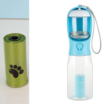 Ham's 3-in-1 Portable Cat & Dog Water Bottle, Food Feeder, and Poop Dispenser - hams-hop.com